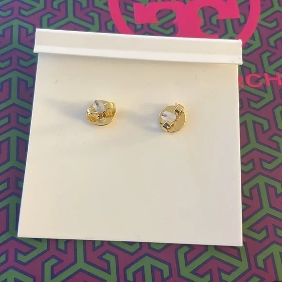 TORY BURCH earrings on card - Picture 3 of 3